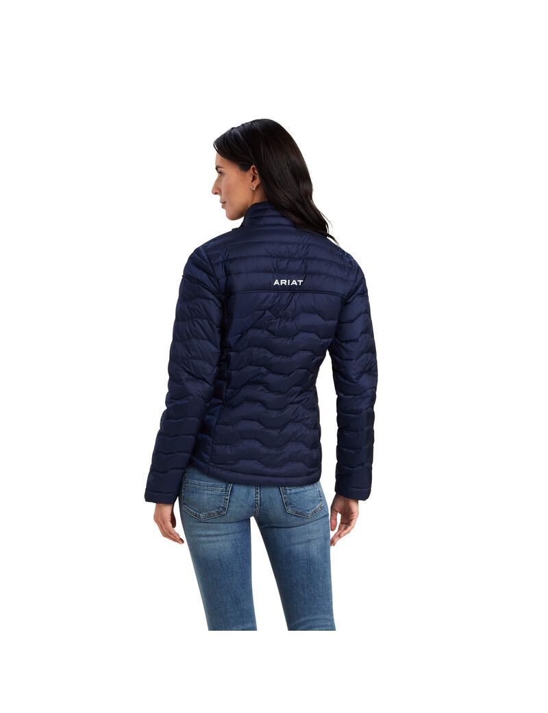 Ariat Ideal Down Jacket Navy Eclipse | MZBDKW-563