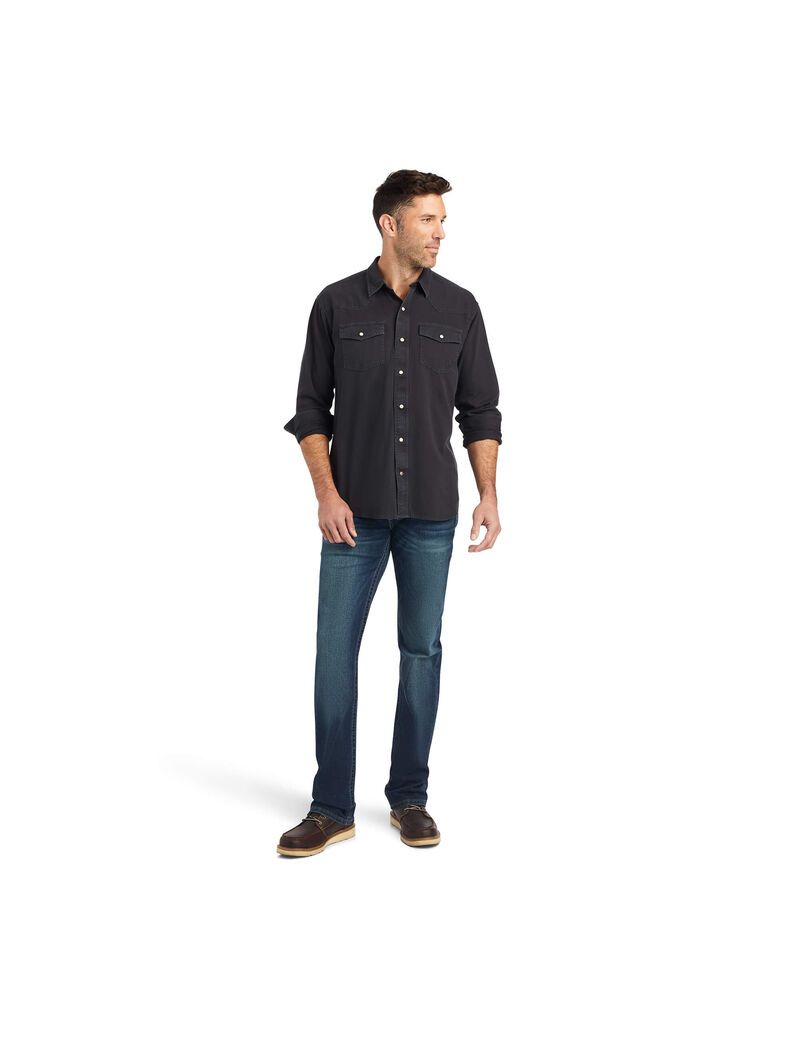 Ariat Jurlington Retro Fit Shirt Phantom | DSCNWZ-673