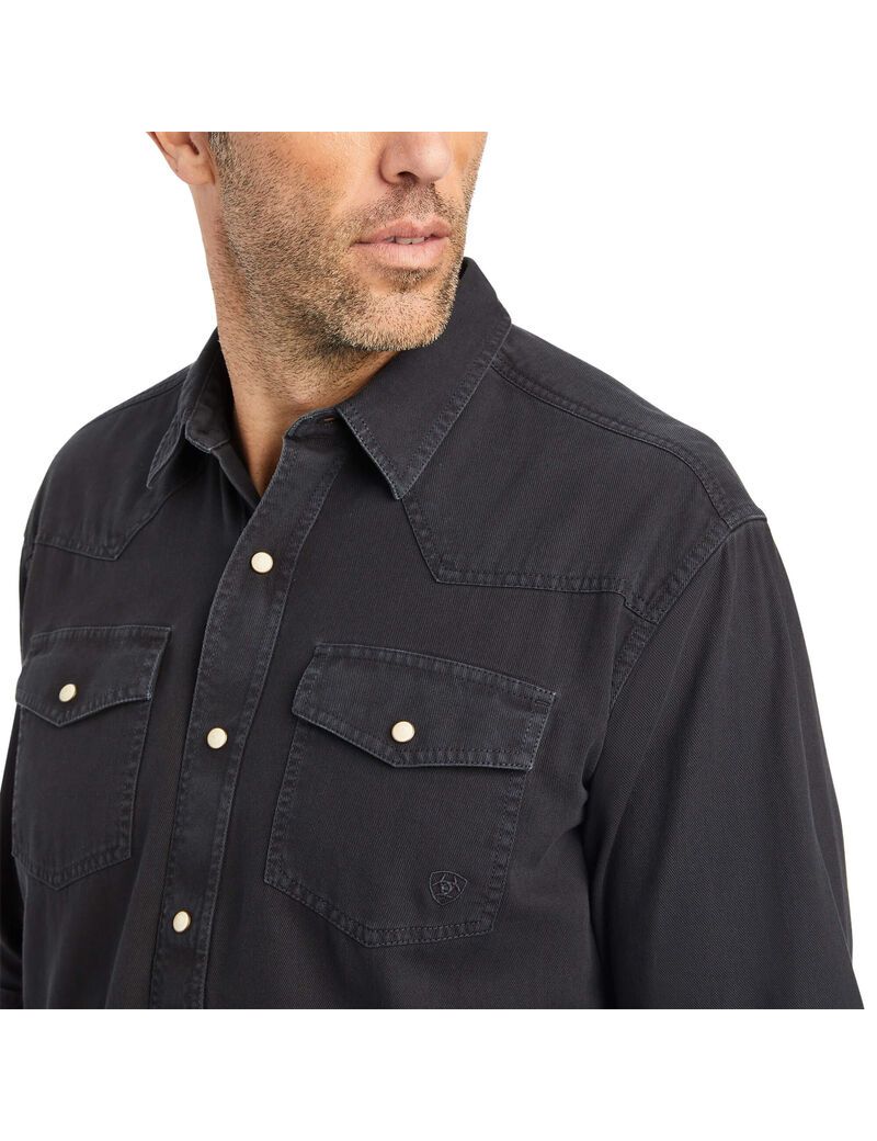 Ariat Jurlington Retro Fit Shirt Phantom | DSCNWZ-673