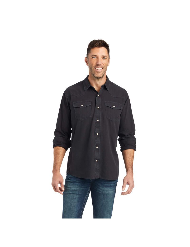 Ariat Jurlington Retro Fit Shirt Phantom | DSCNWZ-673