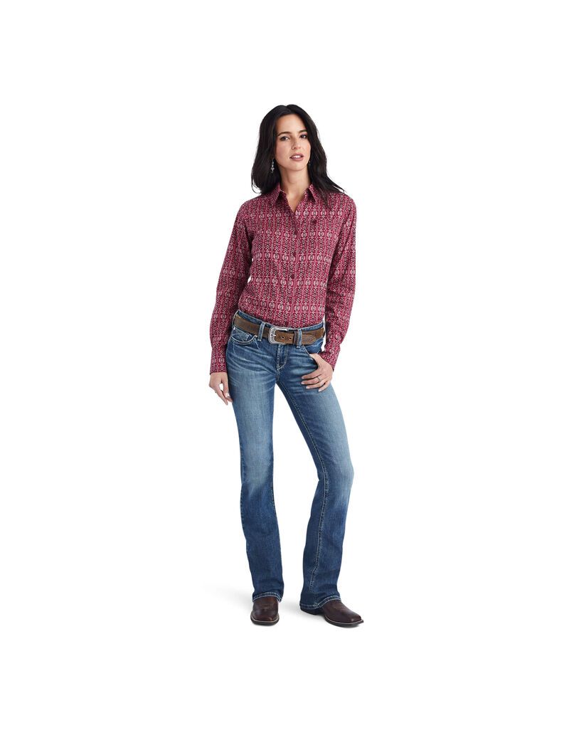 Ariat Kirby Stretch Shirt Alma Multi | KMCIFE-089