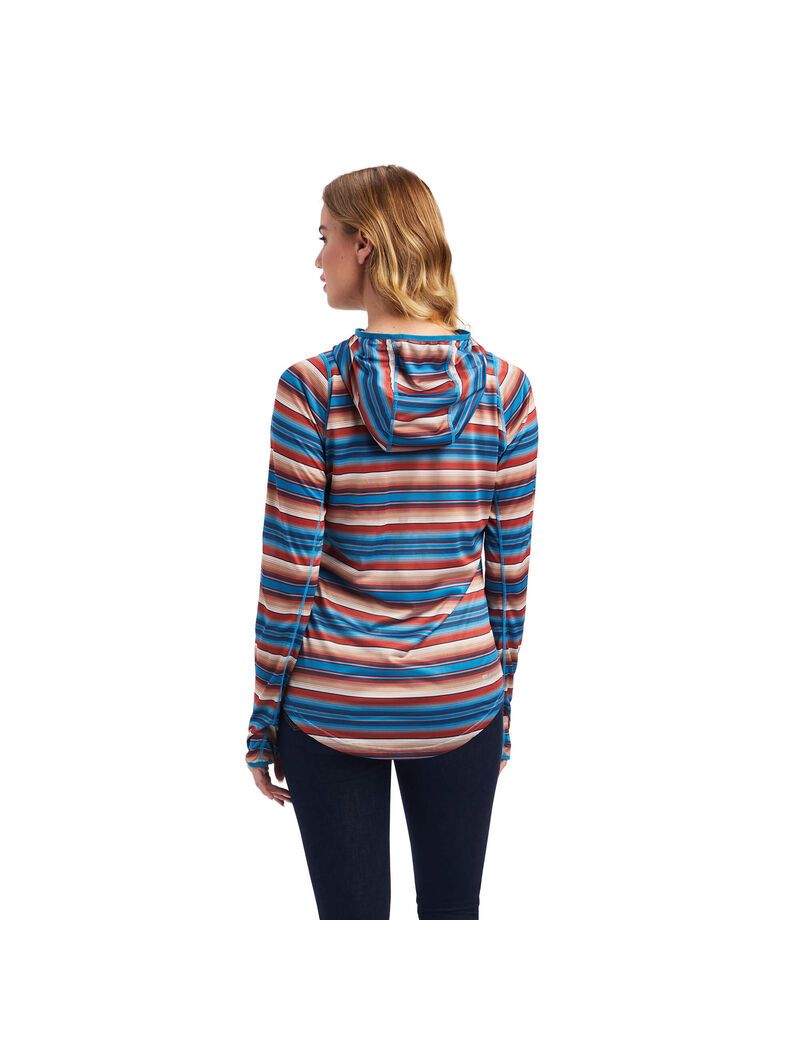 Ariat Laguna Hoodie Horizon Serape | QVURMW-403