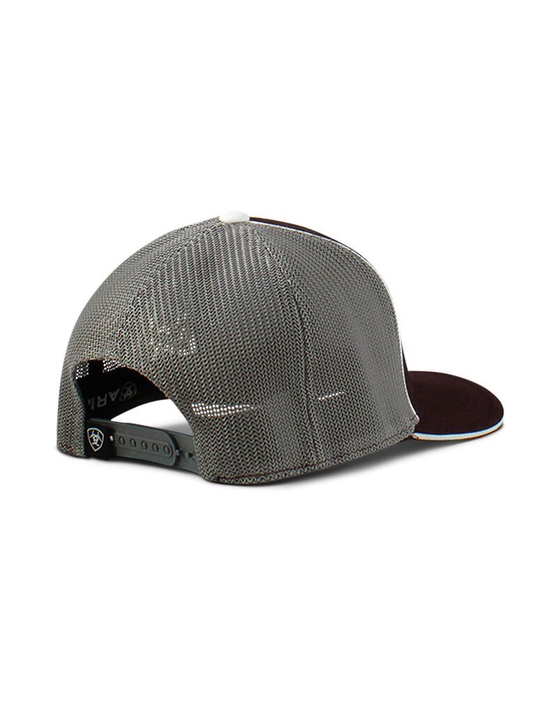 Ariat Large logo patch cap Burgundy | ZQLNMF-975