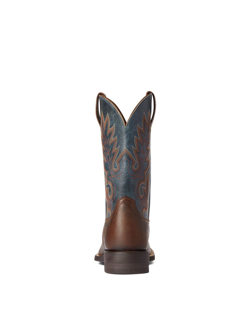 Ariat Layton Western Boot Weathered Chestnut | NTACKZ-130