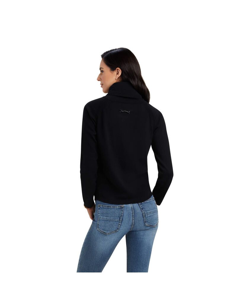 Ariat Lexi Sweater Black | HQEXOY-257