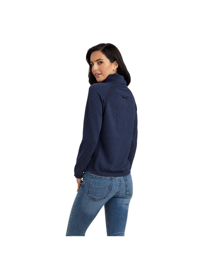 Ariat Lexi Sweater Heather Navy | OTUBSN-018