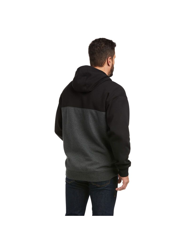 Ariat Lifted Hoodie Sweatshirt Chenille Black | OIWXMN-718