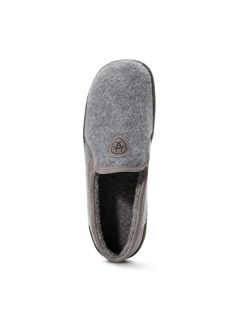 Ariat Lincoln Slipper Grey | WGLYKO-170