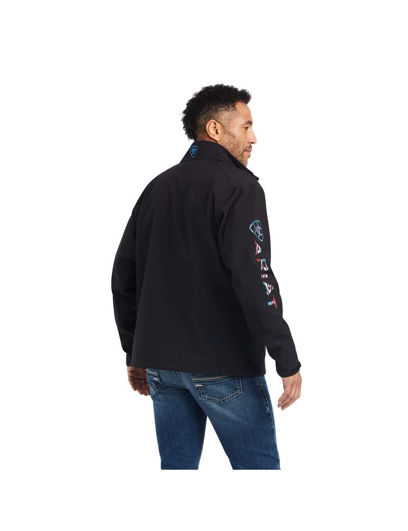 Ariat Logo 2.0 Chimayo Jacket Black | GVRWXN-502