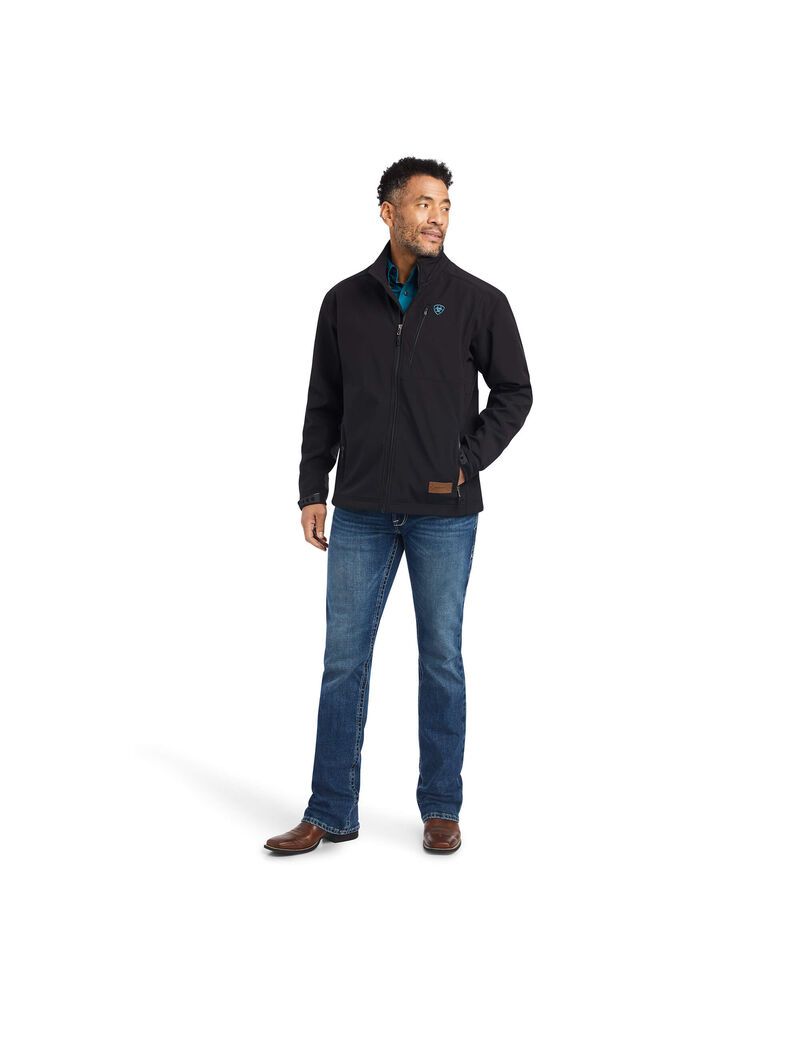 Ariat Logo 2.0 Chimayo Jacket Black | GVRWXN-502