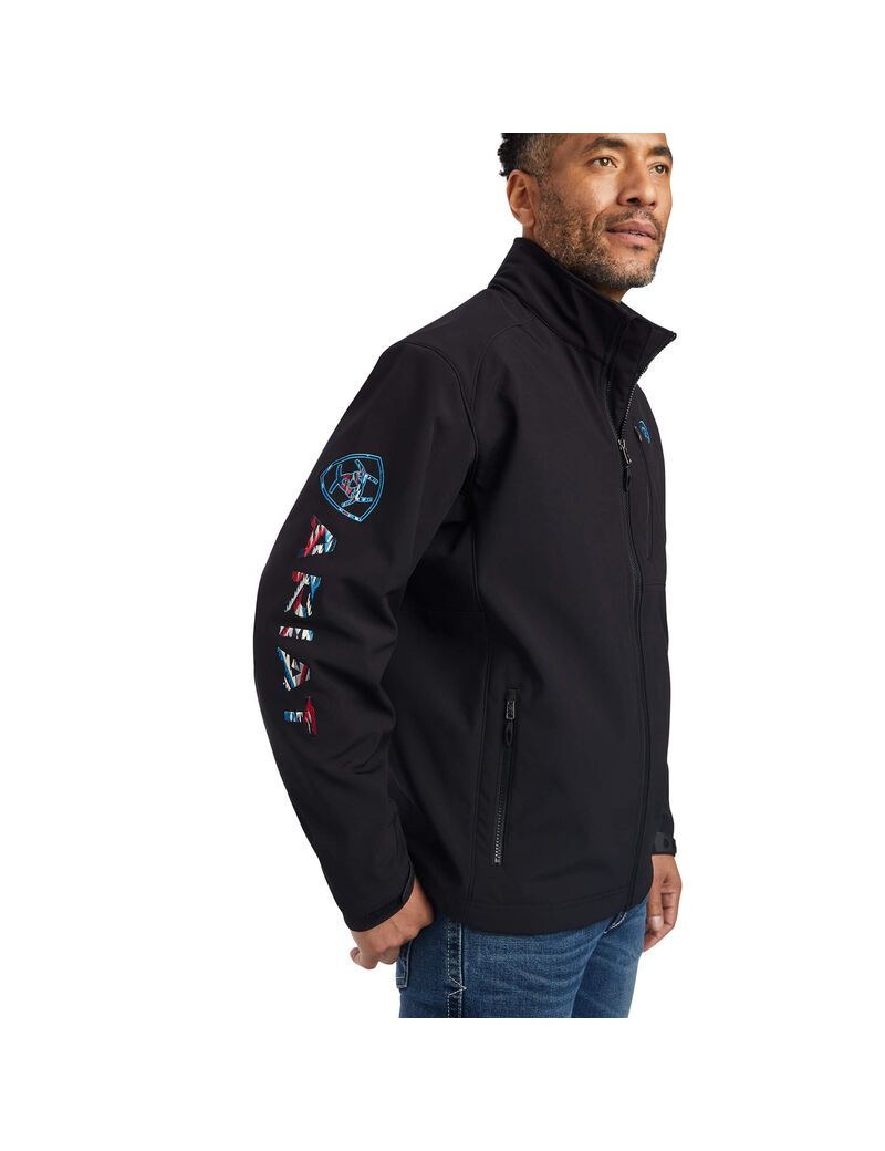 Ariat Logo 2.0 Chimayo Jacket Black | GVRWXN-502