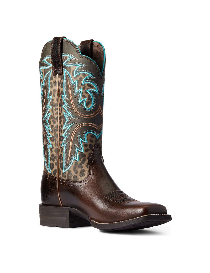 Ariat Lonestar Western Boot Chocolate Chip | HQROXZ-746