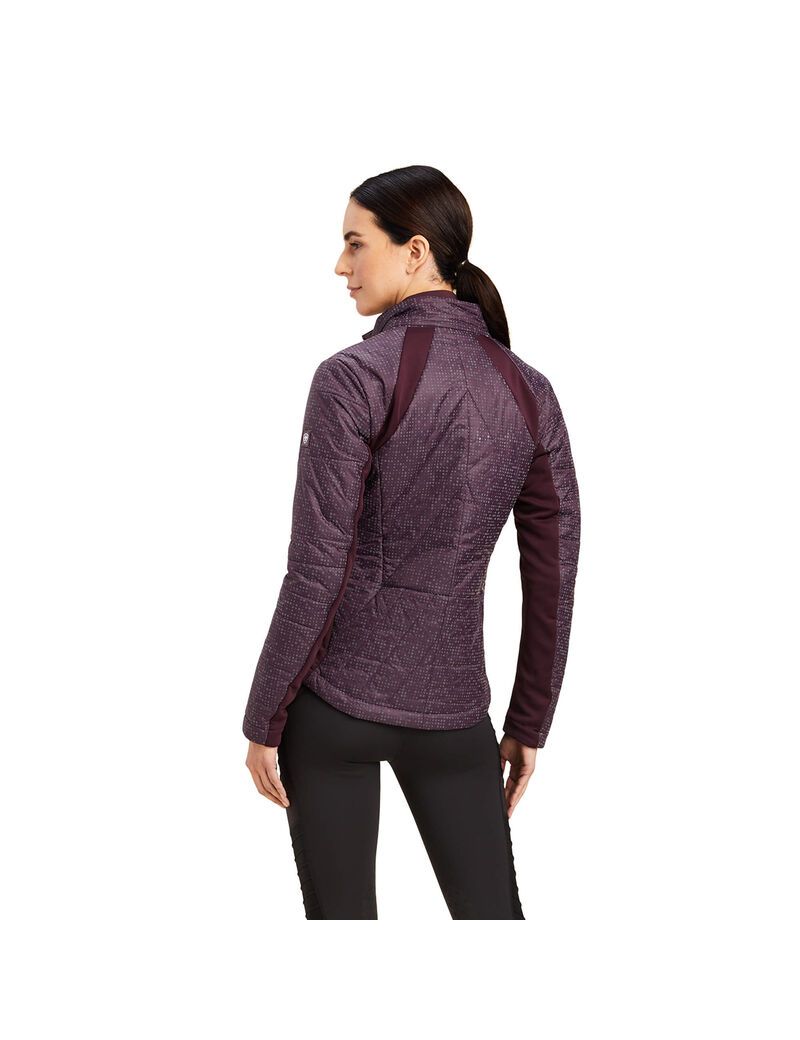 Ariat Lumina Jacket Mulberry | BGZADF-298