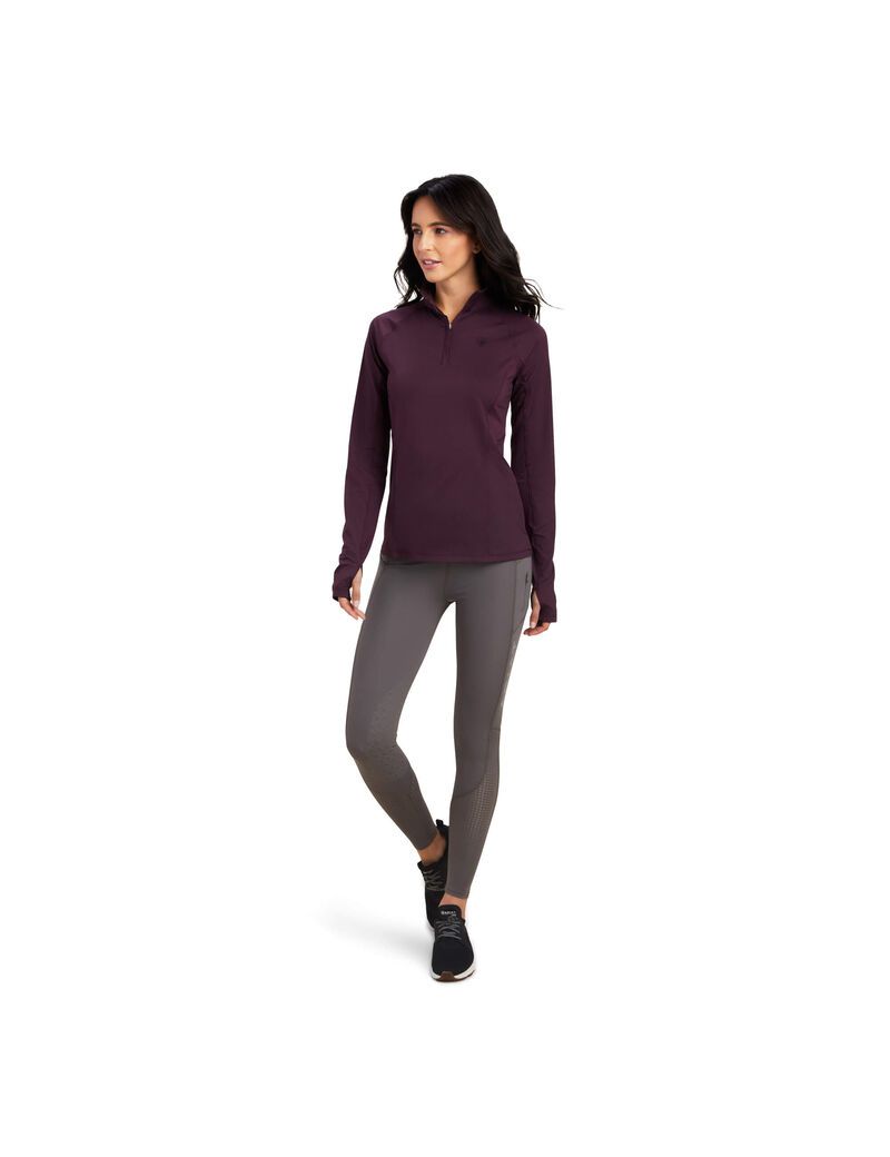 Ariat Lumina Lowell Baselayer Mulberry | COAUSI-501