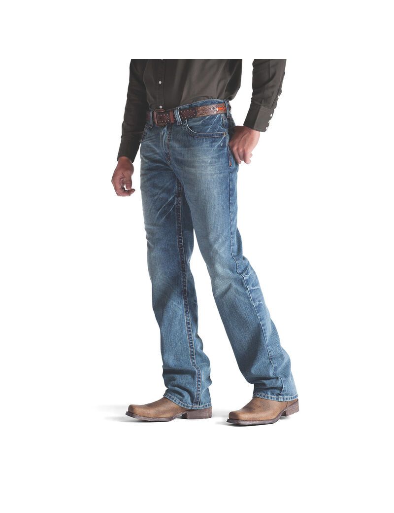 Ariat M4 Low Rise Scoundrel Boot Cut Jean Scoundrel | YRDTVW-628