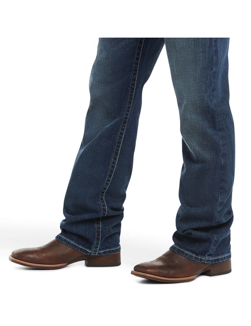 Ariat M4 Low Rise Stretch Adkins Boot Cut Jean Turnout | GHKOPD-459