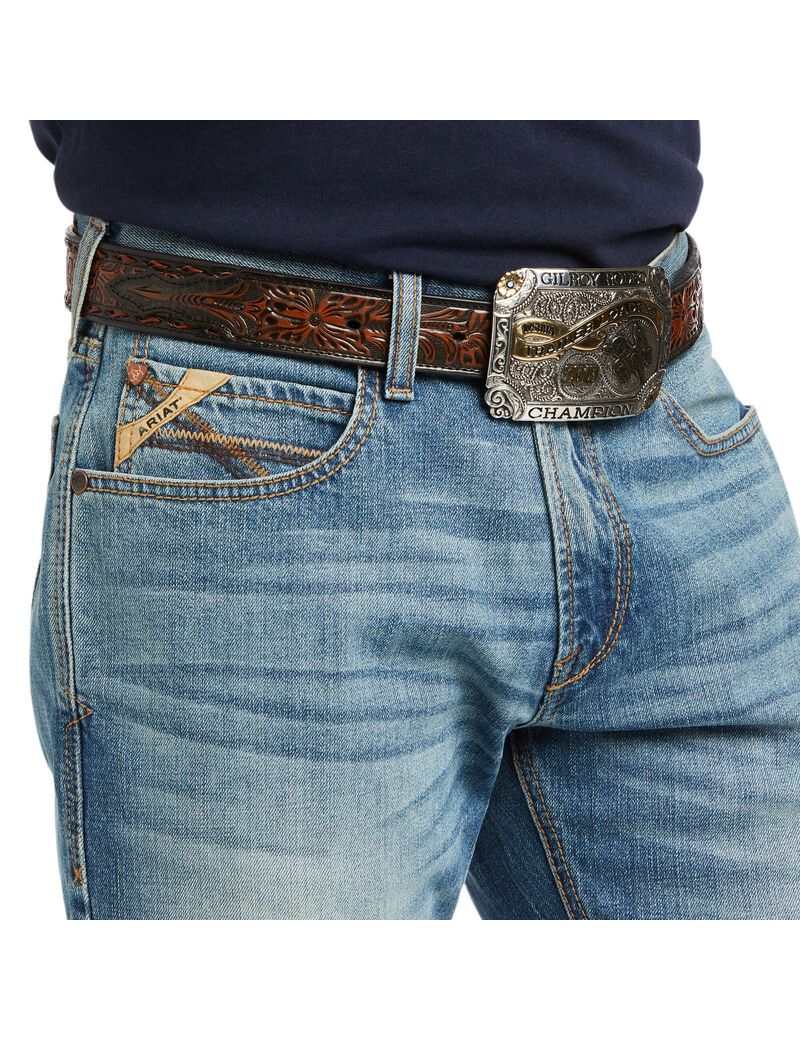 Ariat M4 Relaxed Stretch Abel Stackable Straight Leg Jean Orleans | RDNMPL-701