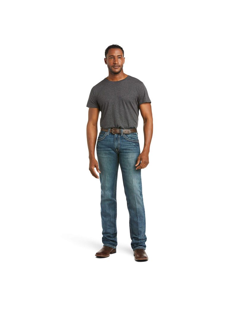 Ariat M5 Slim Boundary Stackable Straight Leg Jean Gulch | ZHGOYA-368