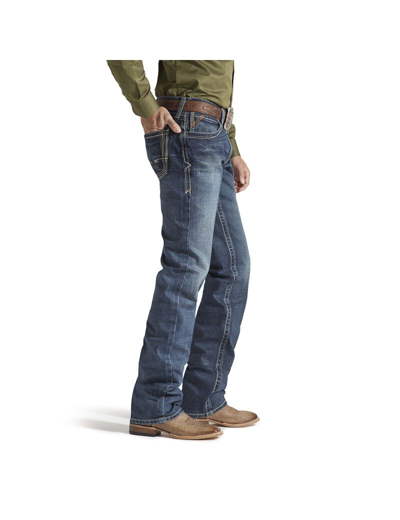 Ariat M5 Slim Boundary Stackable Straight Leg Jean Gulch | ZHGOYA-368