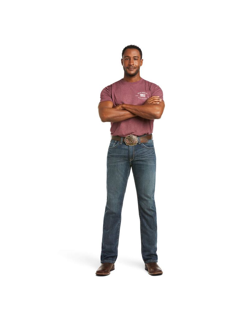 Ariat M5 Slim Deadrun Stackable Straight Leg Jean Deadrun | RTAIWJ-935