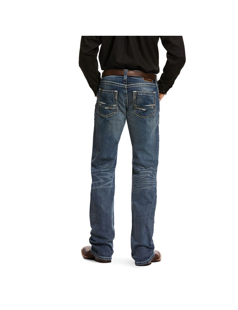 Ariat M5 Slim Stretch Adkins Stackable Straight Leg Jean Lennox | EGCYRP-912