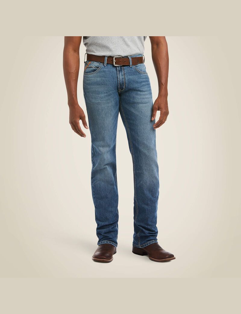 Ariat M5 Slim Stretch Santiago Straight Jean Tulsa | FCPLZE-257