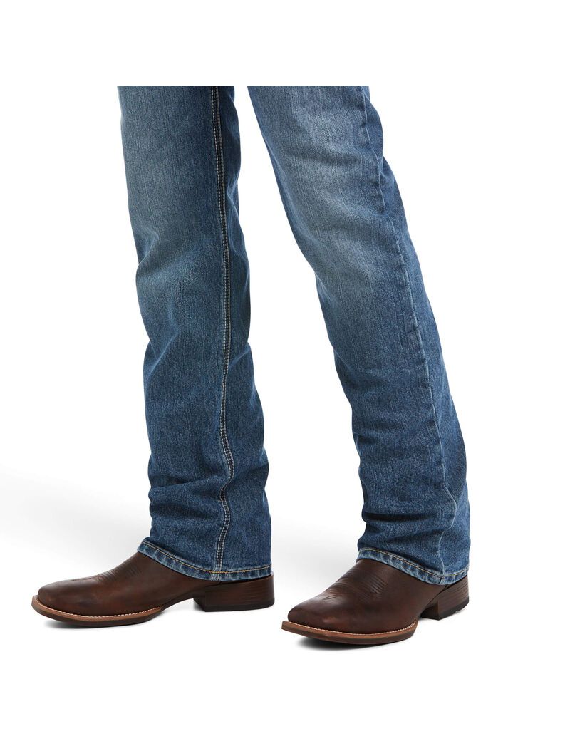 Ariat M5 Slim Stretch Santiago Straight Jean Tulsa | FCPLZE-257