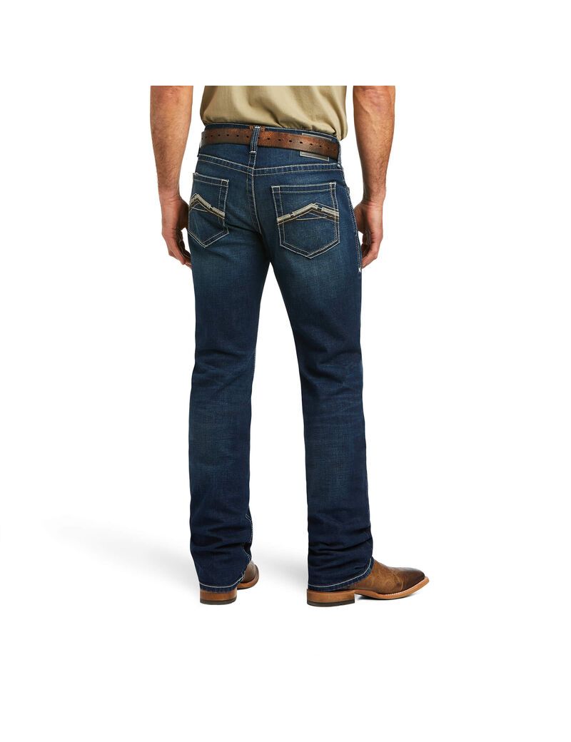 Ariat M5 Straight Stretch Remming Stackable Straight Leg Jean Ford | QBPIRD-721