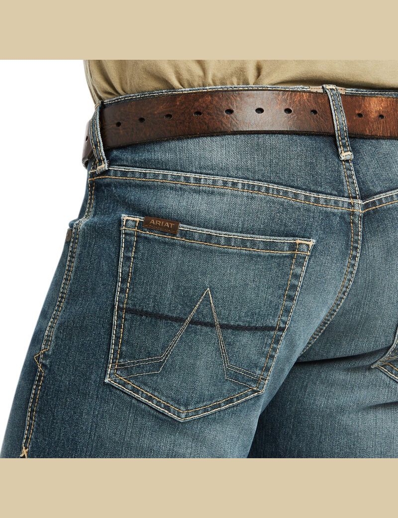 Ariat M5 Straight Stretch Seneca Stackable Straight Leg Jean Louiseville | MHTWJG-549