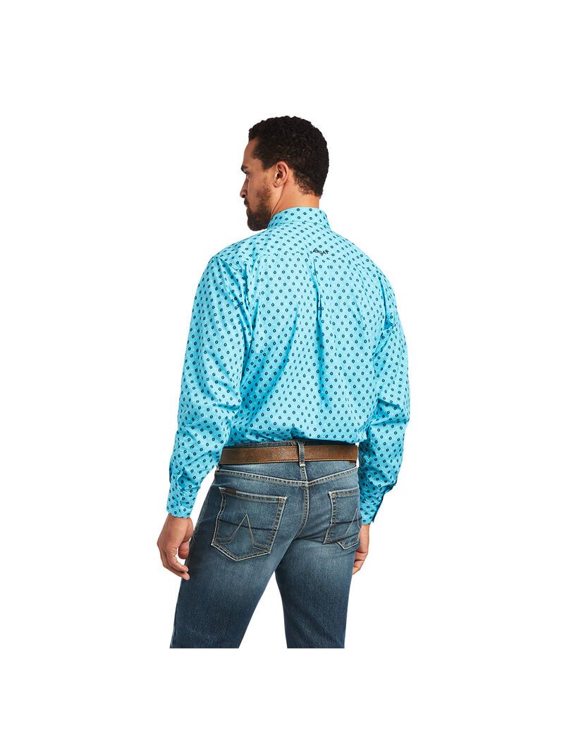 Ariat Manuel Classic Fit Shirt Bachelor Button | WJFUCS-754