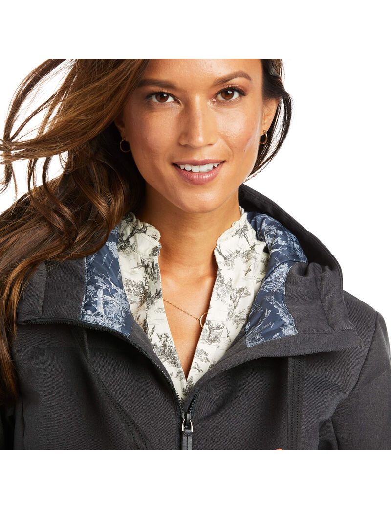 Ariat Menlo Down Jacket Charcoal | AVGEWI-957