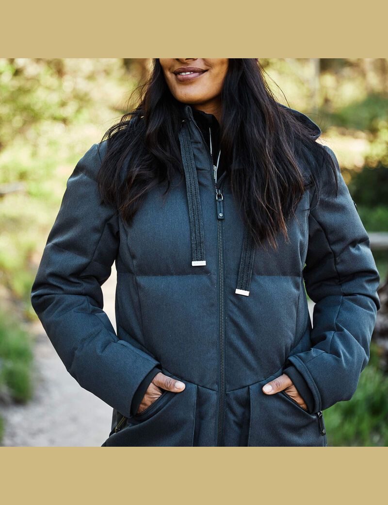 Ariat Menlo Down Jacket Charcoal | AVGEWI-957