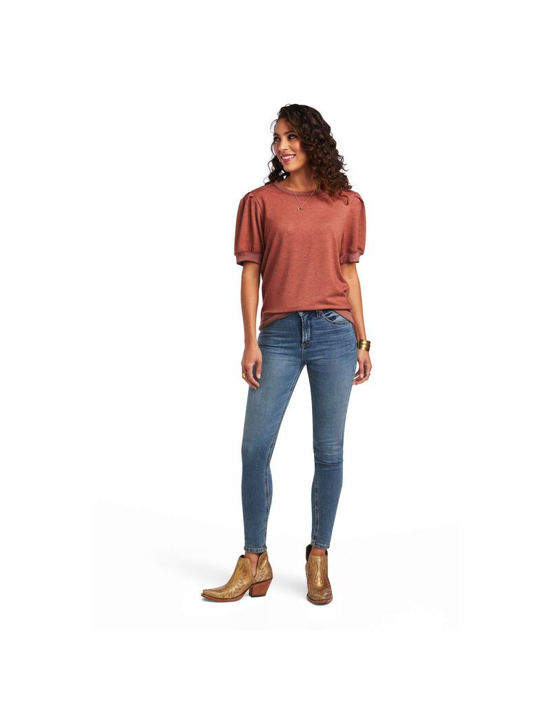 Ariat Mexicali Top Roasted Russet | LNMPYS-628