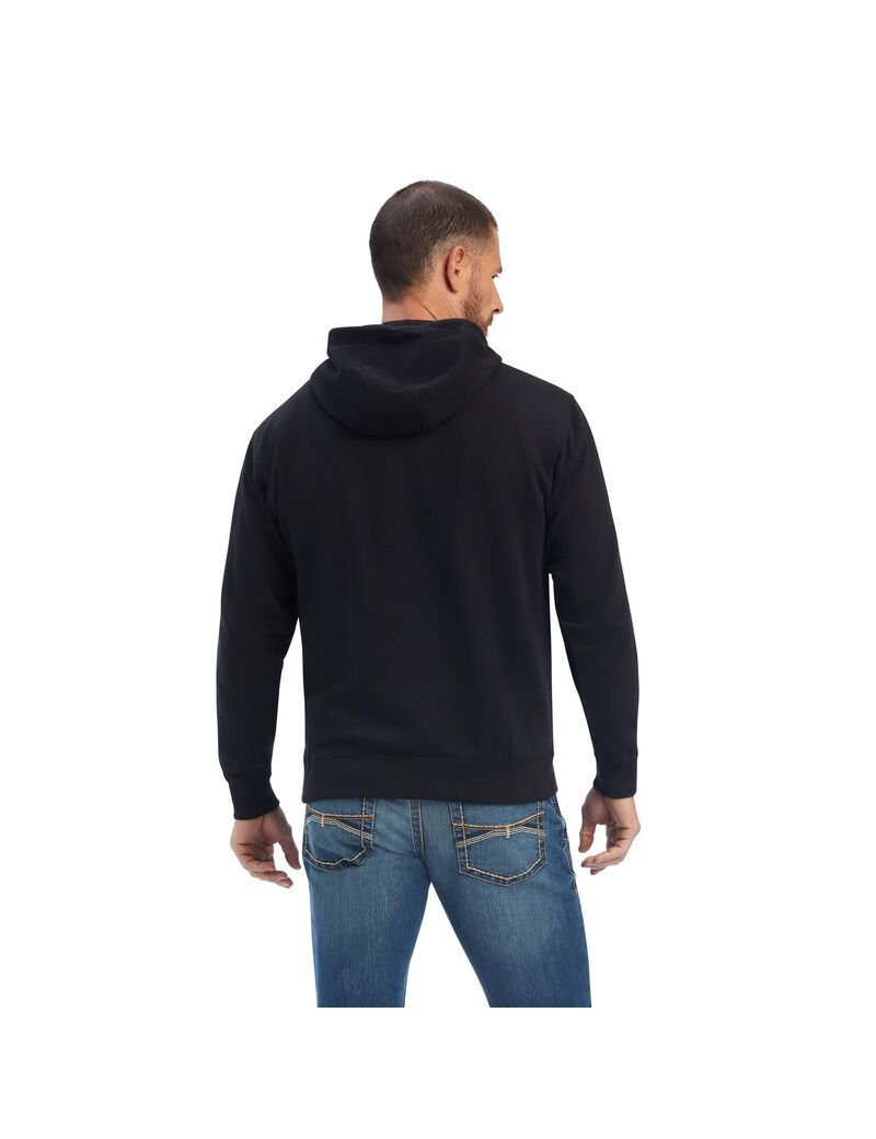 Ariat Mexico Hoodie Black | PLAYVZ-801