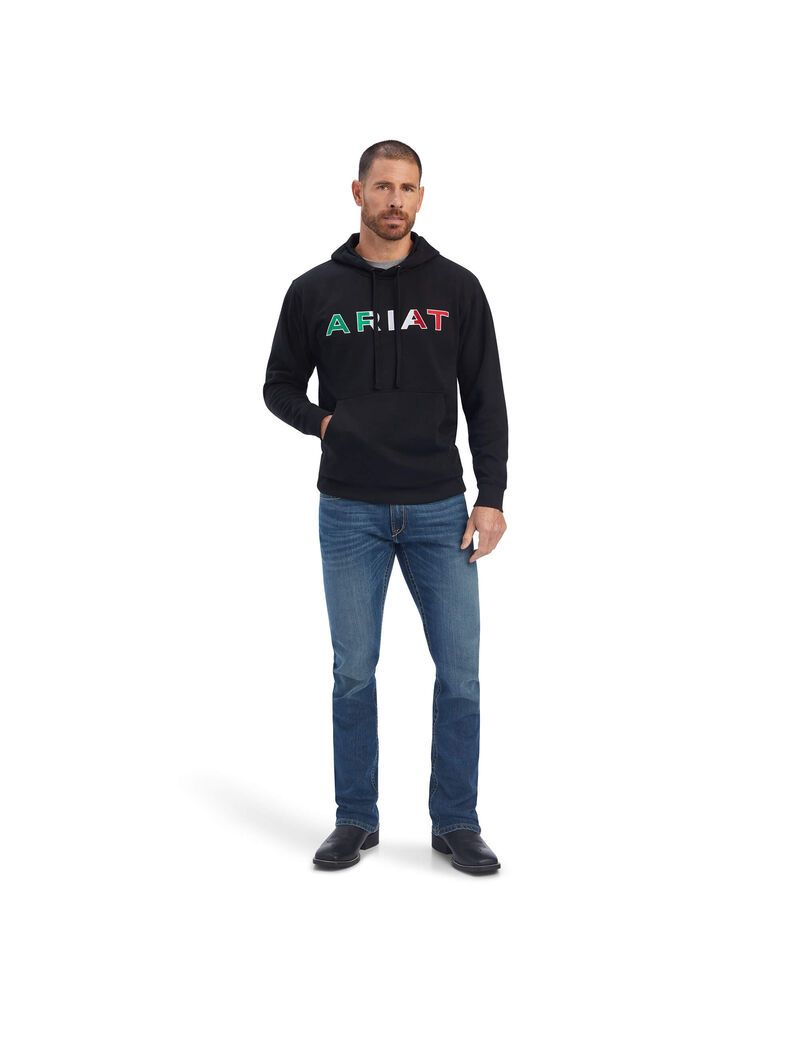 Ariat Mexico Hoodie Black | PLAYVZ-801