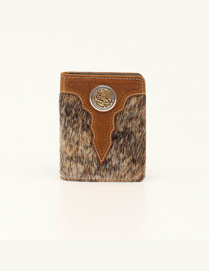 Ariat Mexico eagle bifold wallet Brown | FODHZX-675