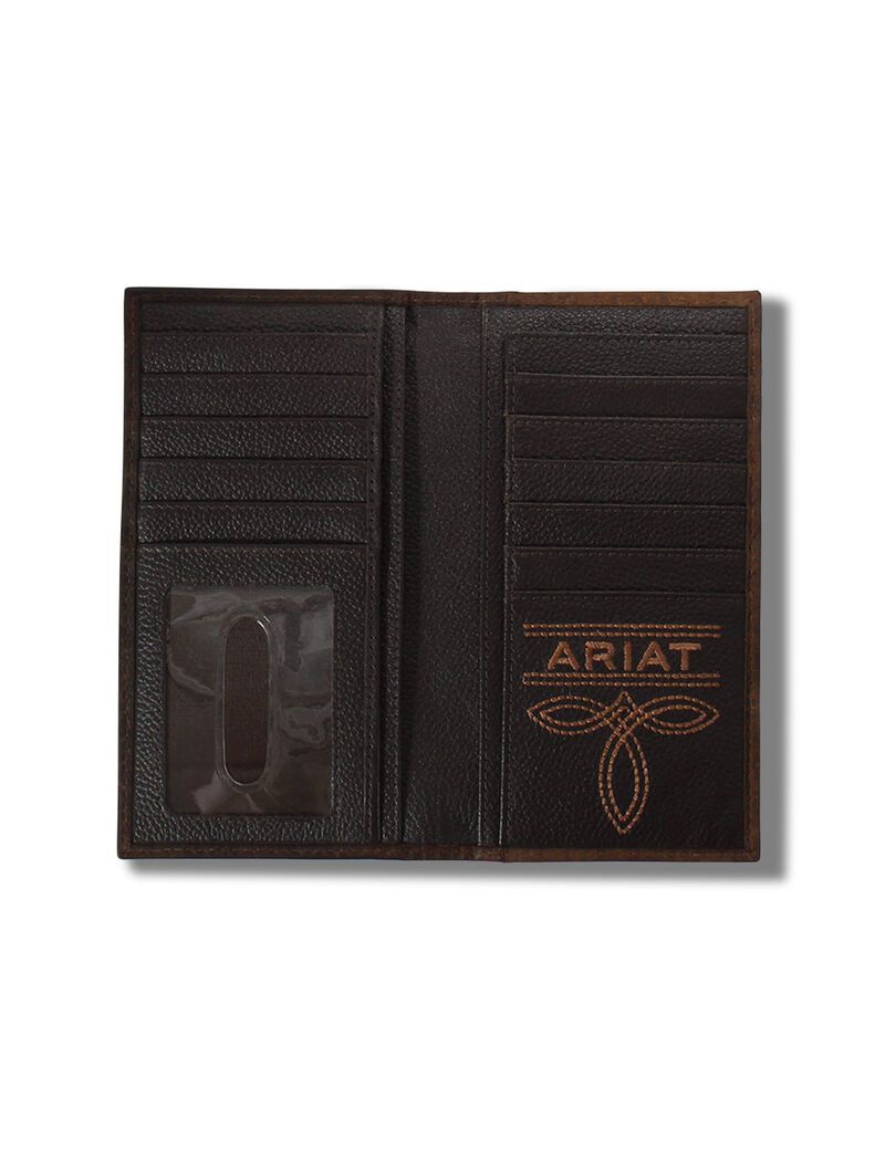 Ariat Mexico shield rodeo wallet Brown | NKGLSI-784