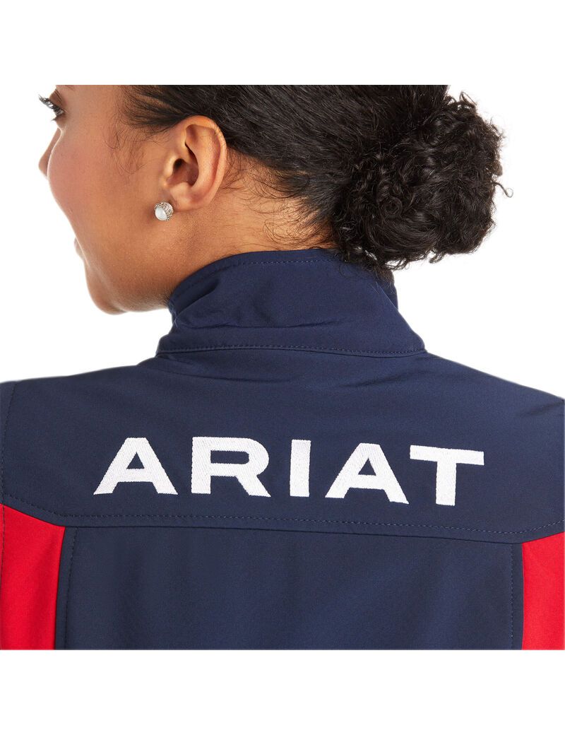 Ariat New Team Softshell Vest Navy | UNFAHZ-780