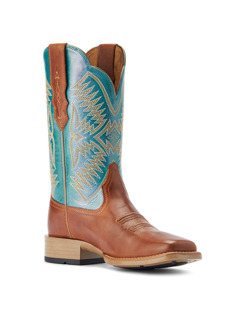 Ariat Odessa StretchFit Western Boot Almond Roca | DAFBKS-931