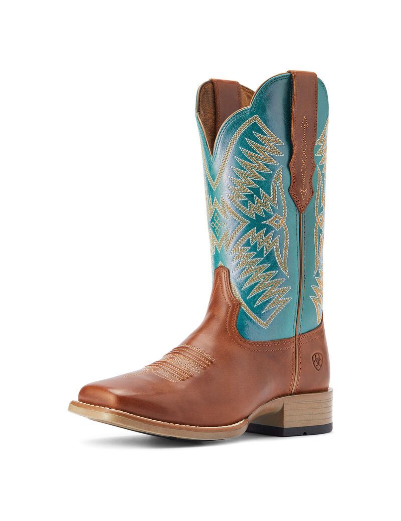 Ariat Odessa StretchFit Western Boot Almond Roca | DAFBKS-931