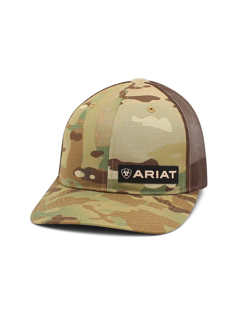 Ariat Offset Logo Cap Camo | TAFPZU-367