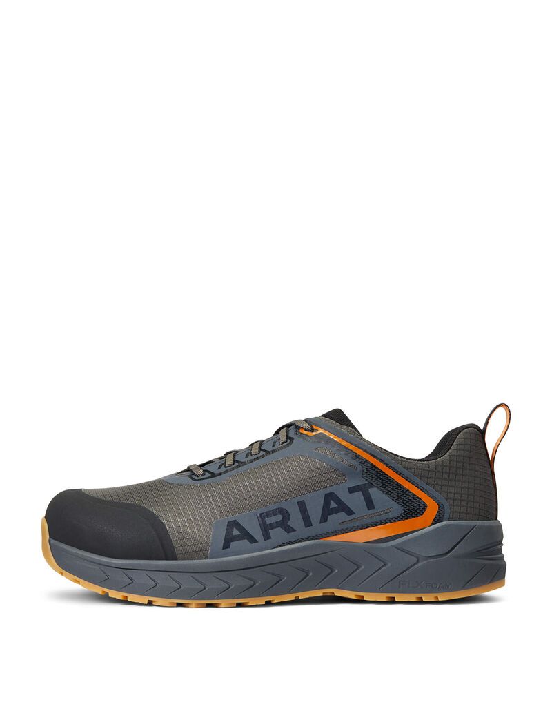 Ariat Outpace Composite Toe Safety Shoe Gunmetal | ZBINMV-568