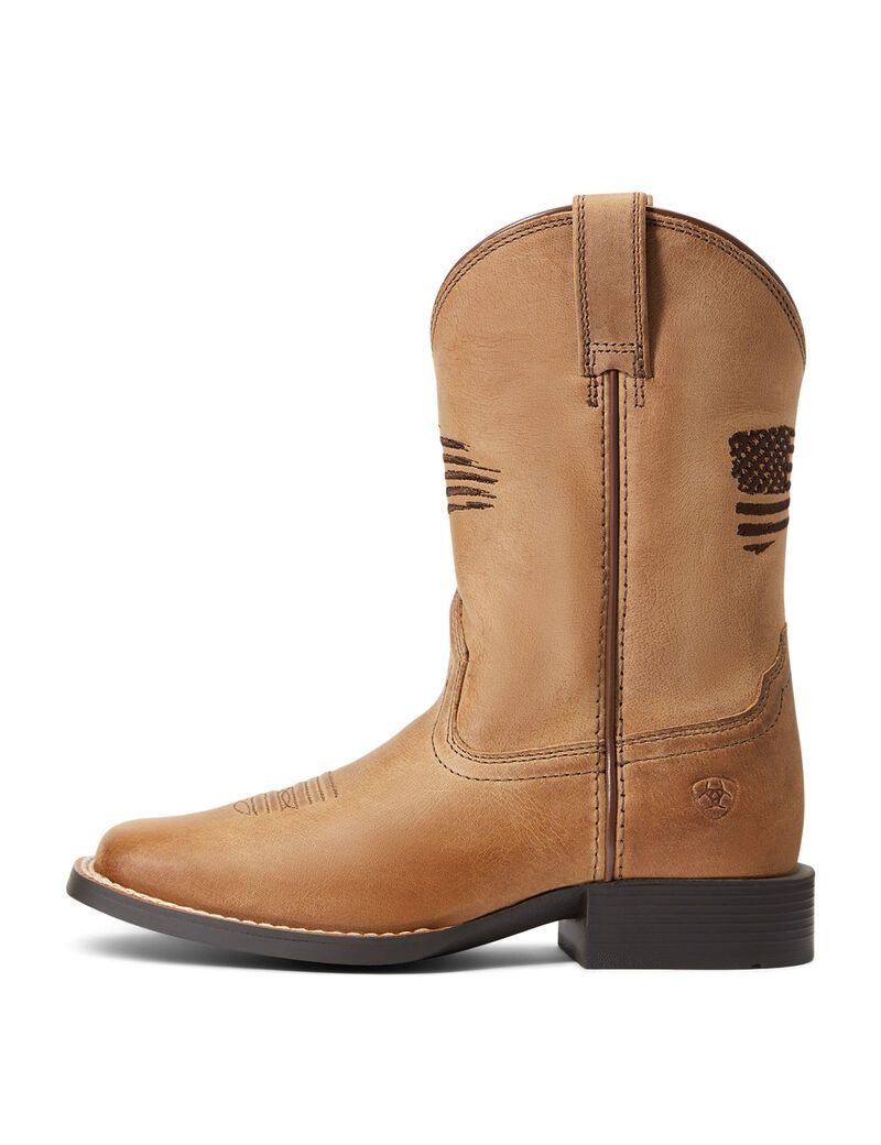 Ariat Patriot II Western Boot Homestead Brown | XGAFSU-803