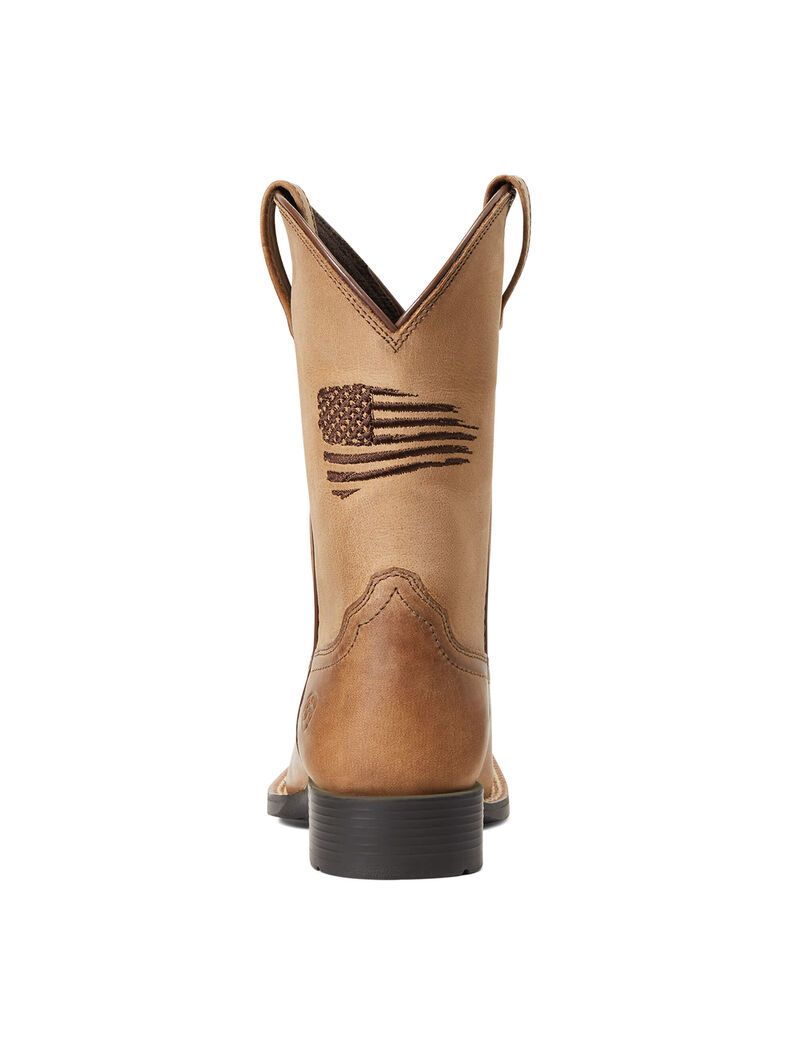 Ariat Patriot II Western Boot Homestead Brown | XGAFSU-803