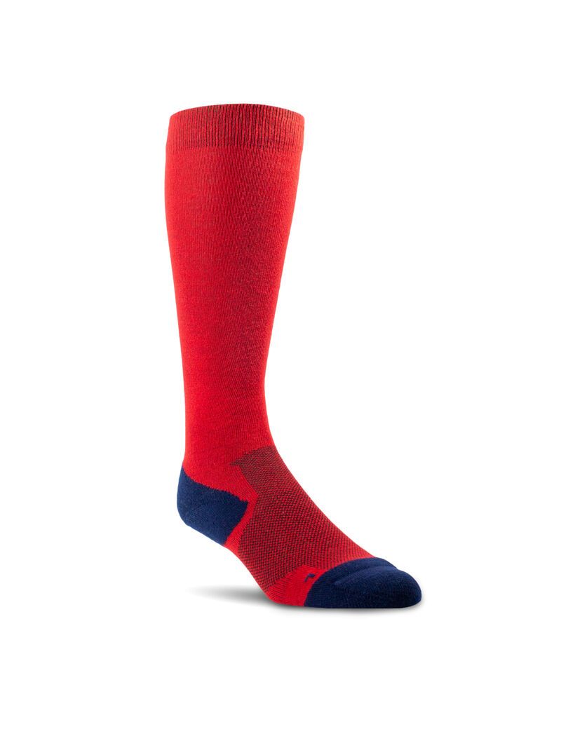 Ariat Performance Socks Red | NRETSL-768