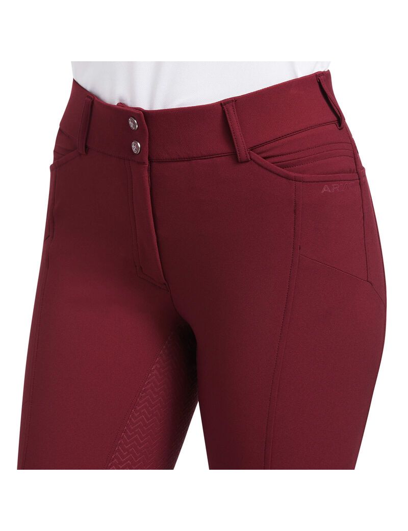 Ariat Prelude Full Seat Breech Zinfandel | JQUTCY-768