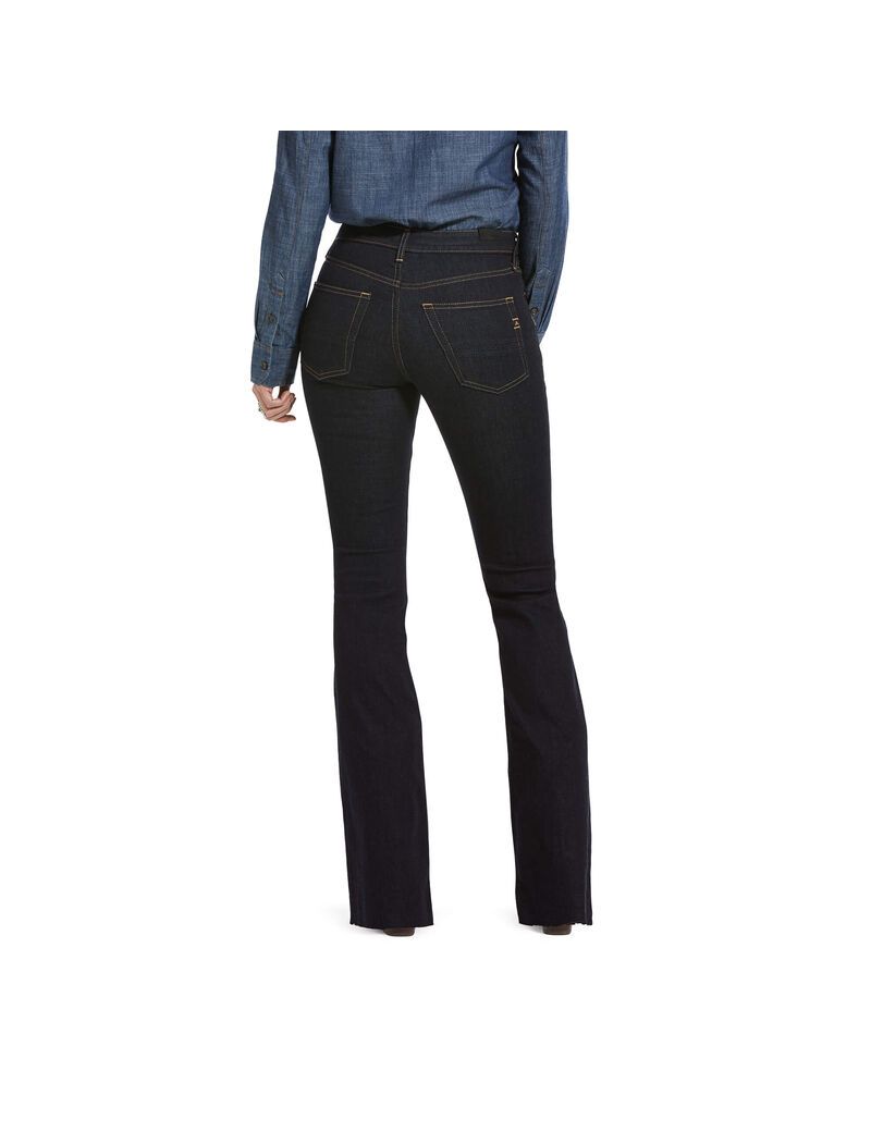 Ariat Premium High Rise Flare Jean Rinse | SPTZUF-087