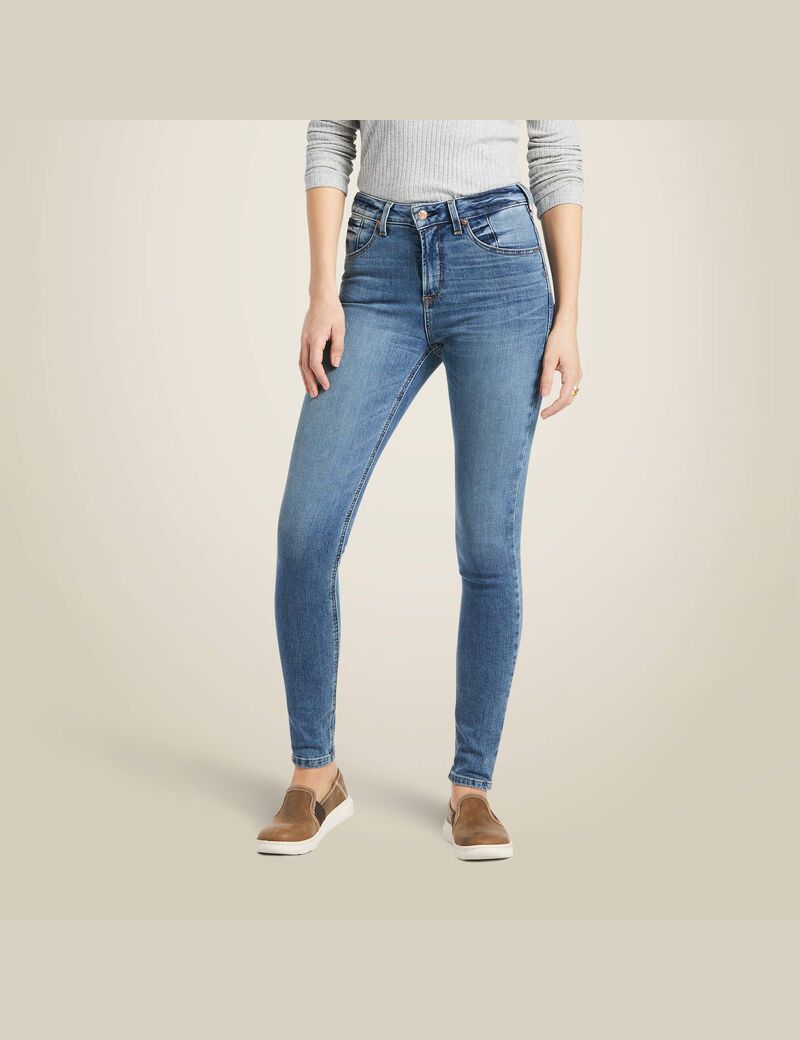 Ariat Premium High Rise Skinny Jean Stretch Asmu Cameroon | SANRKC-586