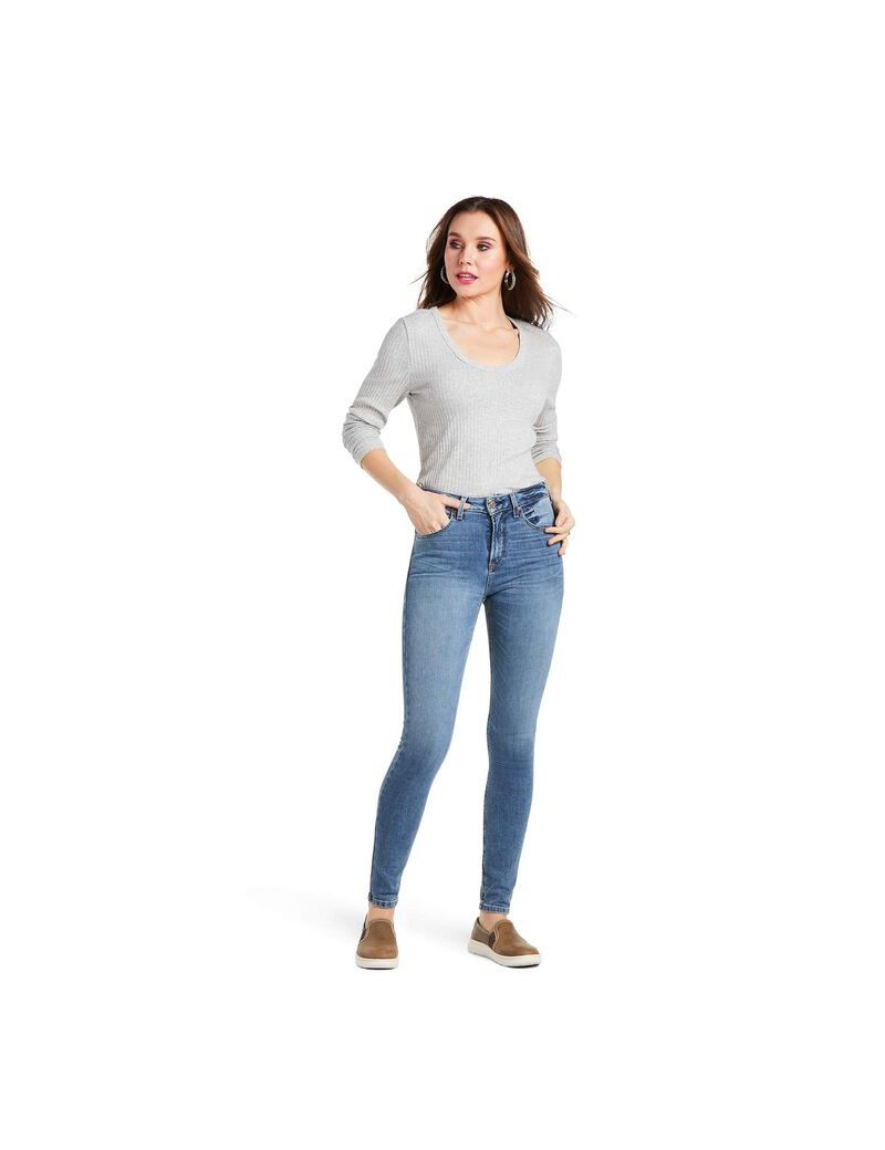 Ariat Premium High Rise Skinny Jean Stretch Asmu Cameroon | SANRKC-586