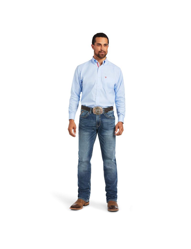 Ariat Pro Series Fisher Classic Fit Shirt Windsurfer | QCVJRX-764